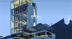 Desktop Screenshot of oncearquitectura.com