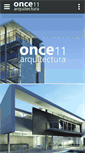 Mobile Screenshot of oncearquitectura.com